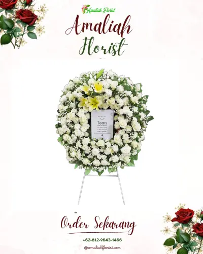 Krans Bunga Duka Cita di Cibunar